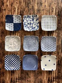 市松花弁紋 小焼皿 皿 古伊万里 角皿 長皿 2枚セット まるぶん - メルカリ