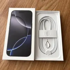 iPhone 16Pro 空箱　ケーブル付き　GW限定！