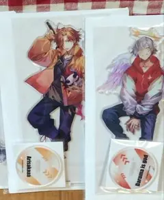 CrazyRaccoon アクリルスタンド GIGO限定　だるま ありさか