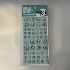 タイルみたいなシール　スヌーピー
