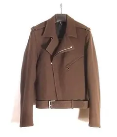 超名作05AW DiorHommeブラウンレザージャケット 50 エディスリマン 超名作05AW DiorHommeブラウンレザージャケット 50 エディスリマン