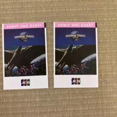ユニバーサル・スタジオ・ジャパン 1デイスタジオパス×2枚と食事券