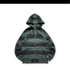 old Stussy ストライプパーカー Lサイズ