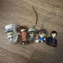 名探偵コナン フィギュア キーホルダー 5体セット
