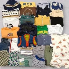 子供服まとめ売り　ベビー　70〜100Cm　男の子　29着　ファミリア　新品ありのサムネイル