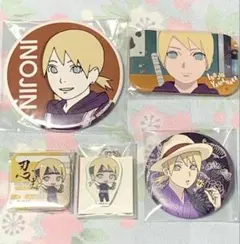 NARUTO BORUTO SEGAプライズ 忍里 缶バッジ 山中いのじん