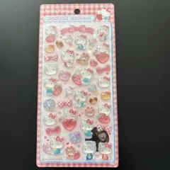 正規品　ハローキティ BONBON DROP キャラクターシール　赤　第二弾