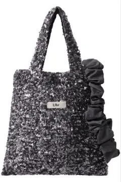 Uhr ウーア スパンコール ショルダーバッグ シルバー ELLE SHOP限定