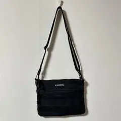 KANGOL サコッシュ ショルダーバッグ ブラック
