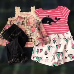 美品有ジンボリーTシャツとショートパンツデニム地スキニーキャミgap7080のサムネイル