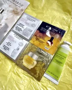 〈ロクシタン〉バーボティンハンドクリーム10ml 他サンプル4包