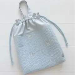 入園入学 ヌビ お着替え袋 うさぎ