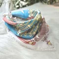 HERMES エルメス カレ 45 ガヴロッシュ スカーフ / ペンキ塗りたて