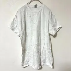 ギルダン Tシャツ クルーネック 半袖 無地 M 白 デイリー