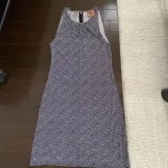 TORY BURCH ノースリーブワンピース XS ネイビーのサムネイル