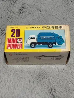 SHINSEI MINI POWER FUSO 三菱ふそう 清掃車　ミニカー SHINSEI MINI POWER FUSO 三菱ふそう 清掃車 ミニカー - メルカリ