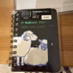 Rollbahn ロルバーン ダイアリー 2027 ミニサイズ シープ ブラック