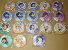 鬼滅の刃 炭治郎 善逸 カナヲ しのぶ 義勇 錆兎 缶バッジ セット レア