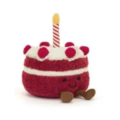 jellycat ジェリーキャット チェリー ケーキ 誕生日ケーキ ぬいぐるみ