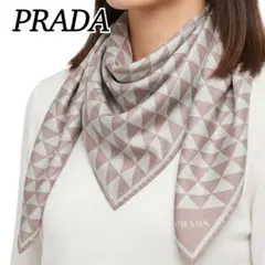 ✨新品未使用✨PRADA (プラダ) ローズモチーフ 最高級シルク製 