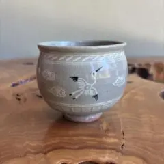 スナフジタ お猪口 ぐい呑み 陶器 スカンク 人物柄 - メルカリ