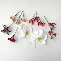 muku-Mヘッドパーツ　アーティフィシャルフラワー　ヘッドドレス