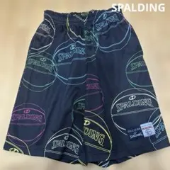 SPALDING バスケットボールパンツ ブラック L