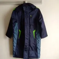 Puma フード付きネイビーコート