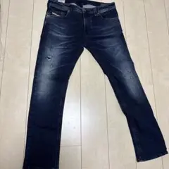 美品DIESEL ダメージデニムパンツ
