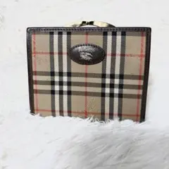 Burberry 財布バーバリー ノバチェック 二つ折り財布 ベージュのサムネイル