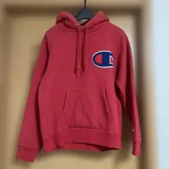 Champion レッド パーカー M