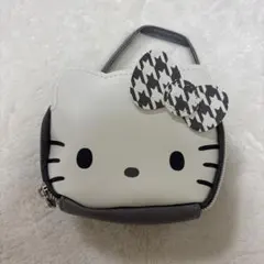 ハローキティ ポーチ ホワイト グレー