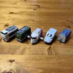 ガチャガチャ　プラレール  5台セット