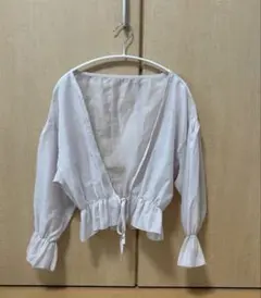 シフォンシアーカーディガン [at990] アイボリー GRLのサムネイル