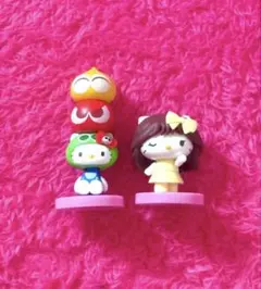 ハローキティ　チョコエッグ　令和アイドル風 ぷよぷよ