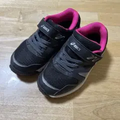 アシックス スニーカー 17cm ブラック