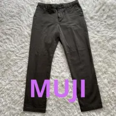 MUJI ストレート チノパン　サイズXL