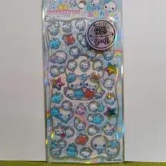 【正規品】ぷくぷくあわわちゃん光るジュエルプチドロップシールセット