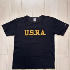 チャンピオン　usa製　U.S.N.A Tシャツ