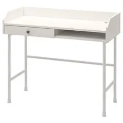 4/28に掲載終了 IKEA HAUGA ハウガ デスク ベージュ - メルカリ
