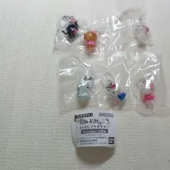 【hm6】ハローキティ めじるしアクセサリー ガチャ 全6種 コンプリートセット