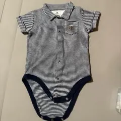 babyGap ストライプロンパース 12-18ヶ月