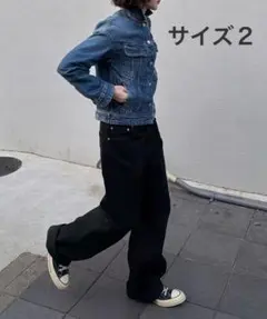 ok.soonさん black cotton pants サイズ1