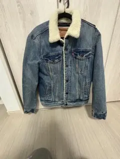 Levi's ボア襟 デニムジャケット美品