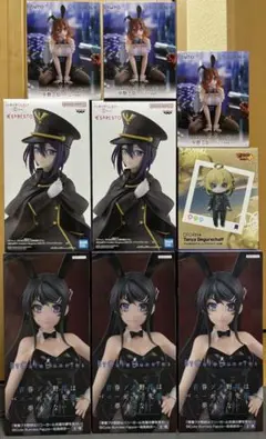 新作美少女フィギュア9個