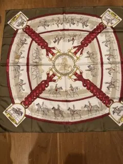 HERMÈS LES ALLURES DU CHEVIL ストール