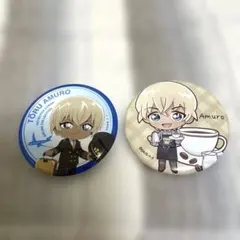 安室透 缶バッジ 2個セット