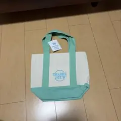TRADER JOE’s ミニトート　パステルグリーン