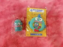 ハンギョドン　寿司2 一番くじ　缶バッジ&ホルダー