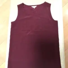 ✨Yves Saint Laurent✨ 美品✨バーガンディ ノースリーブ 34